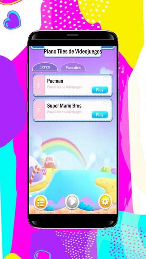 Piano Tiles de Videojuegos screenshot 3