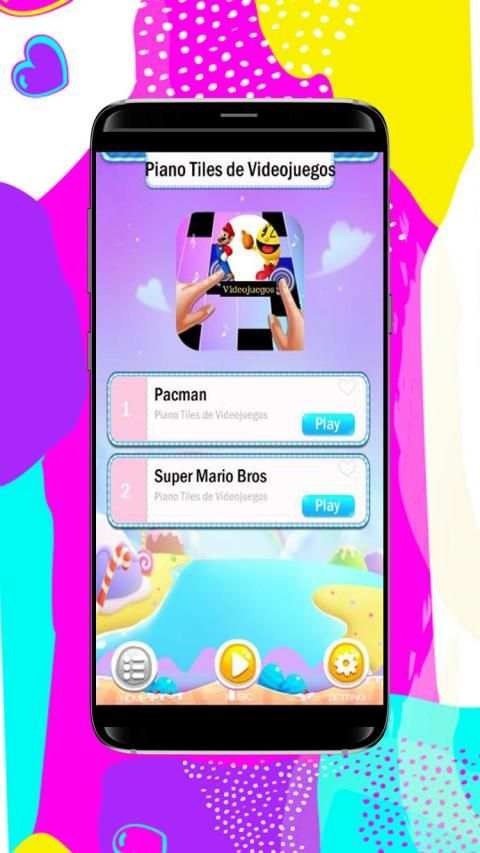 Piano Tiles de Videojuegos screenshot 4