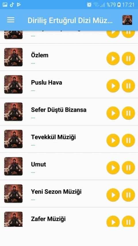Diriliş Ertuğrul Dizi Müzikleri 1 تصوير الشاشة