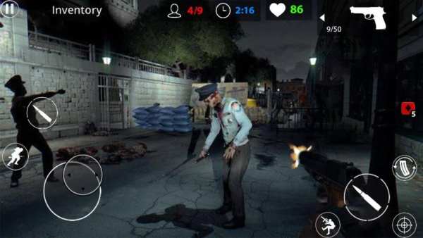 Zombie War Survival स्क्रीनशॉट 3