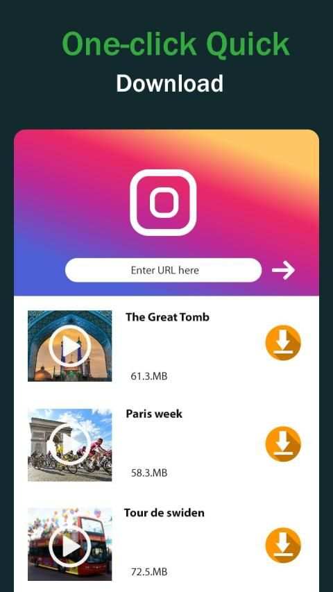 Video Downloader for Instagram FB Video Downloader screenshot 2