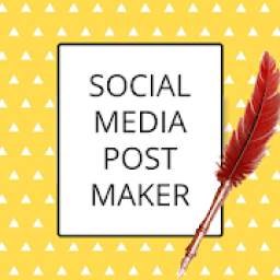 Social Media Post Maker, Story Maker & Scheduler