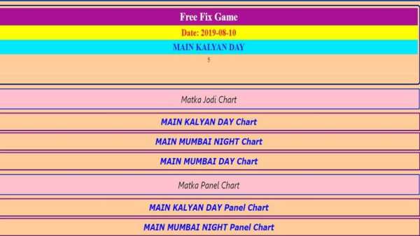 Mumbai Night Satta Matka Fast Result Mumbai Market screenshot 1
