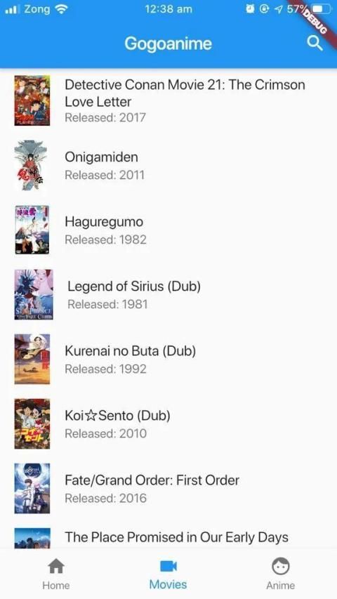 Gogoanime hot sale movie list