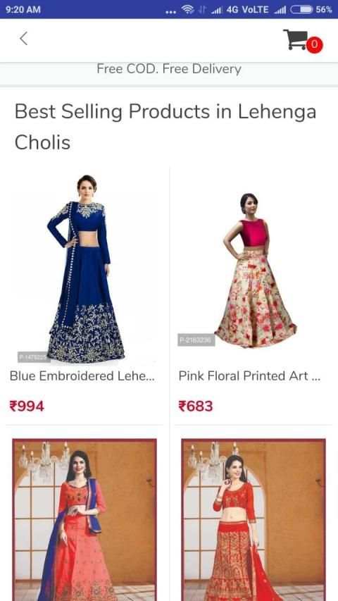 mJIO TRENDS ONLINE SHOPPING screenshot 1