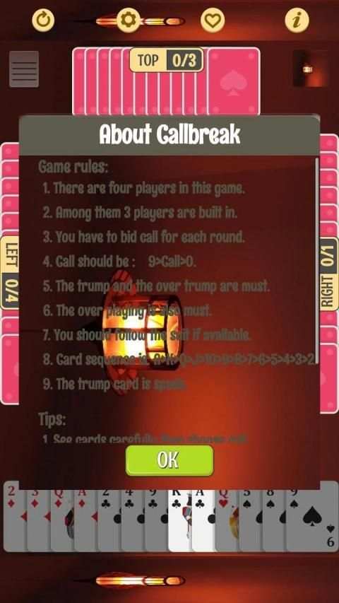 Call Break Card Game 2 screenshot 3