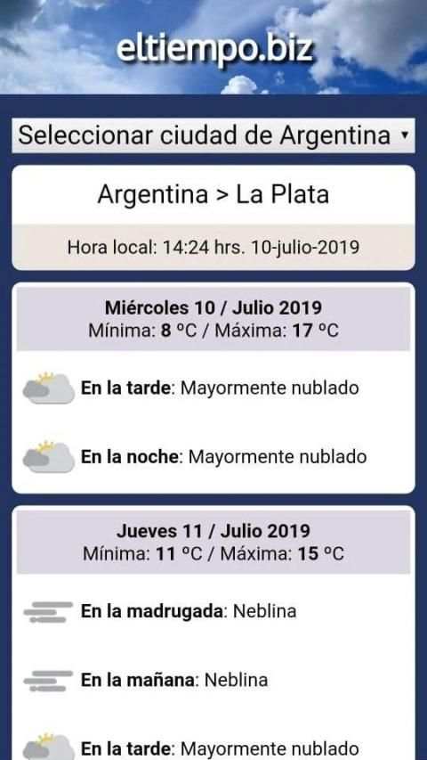 El Tiempo screenshot 2