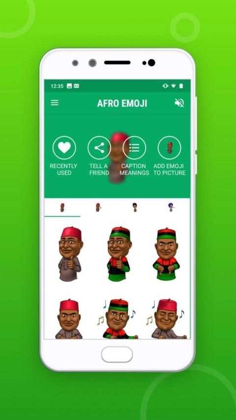 Afro Emoji स्क्रीनशॉट 2