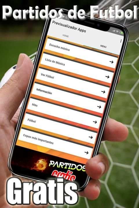 Ver Partidos Gratis En Vivo Fútbol En Directo Guía स्क्रीनशॉट 3