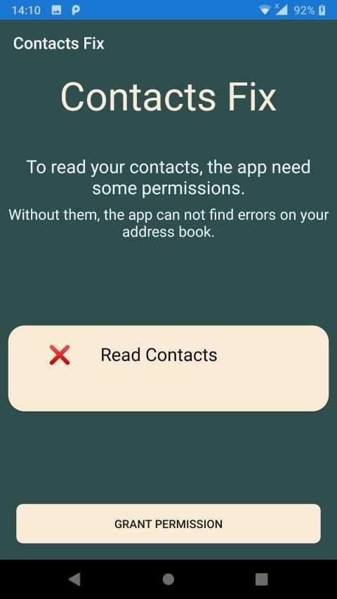 Contacts Fix screenshot 4