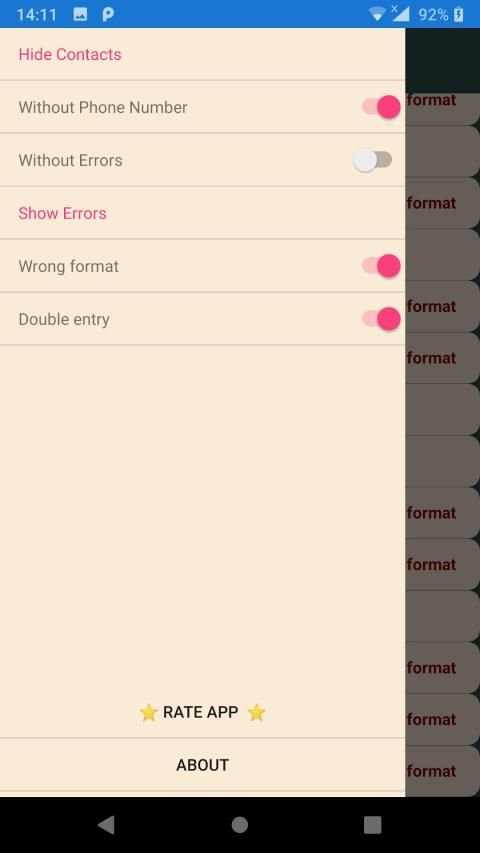 Contacts Fix screenshot 2