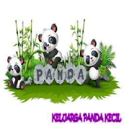 ikon Keluarga Panda Kecil