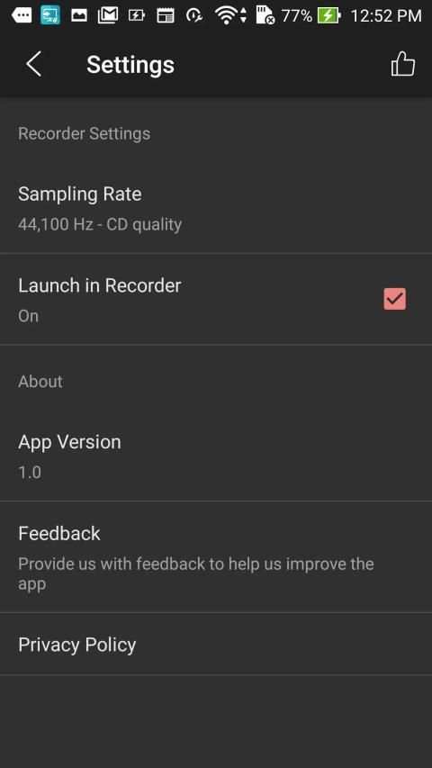 Voice Recorder & Audio Editor screenshot 1