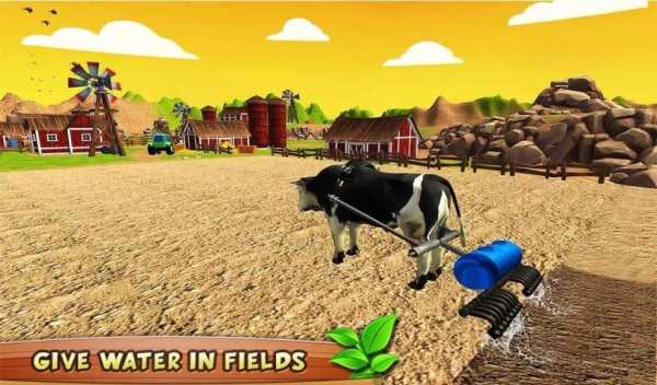 Bull Farming Village Farm 3D screenshot 3