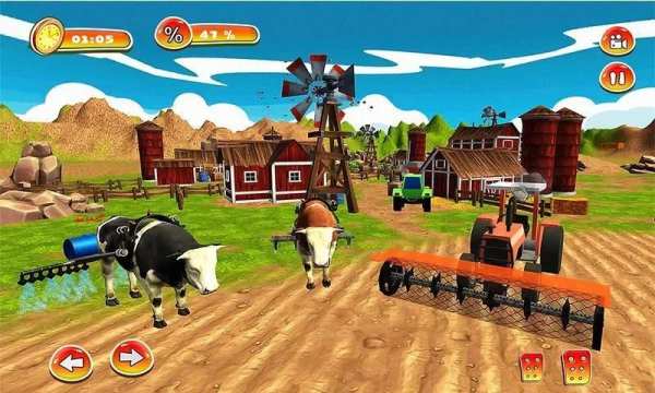 Bull Farming Village Farm 3D screenshot 11