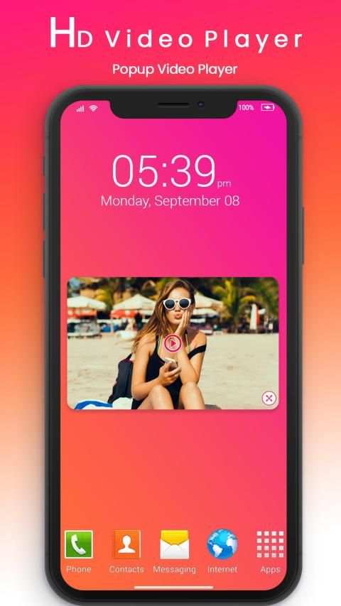 Full HD Video Player : Video Player For Android स्क्रीनशॉट 1