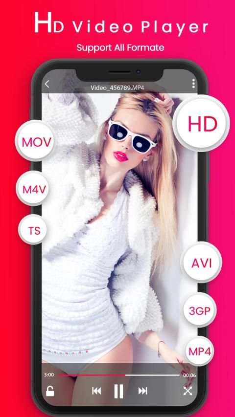 Full HD Video Player : Video Player For Android स्क्रीनशॉट 4