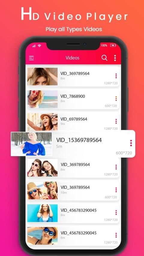 Full HD Video Player : Video Player For Android स्क्रीनशॉट 3