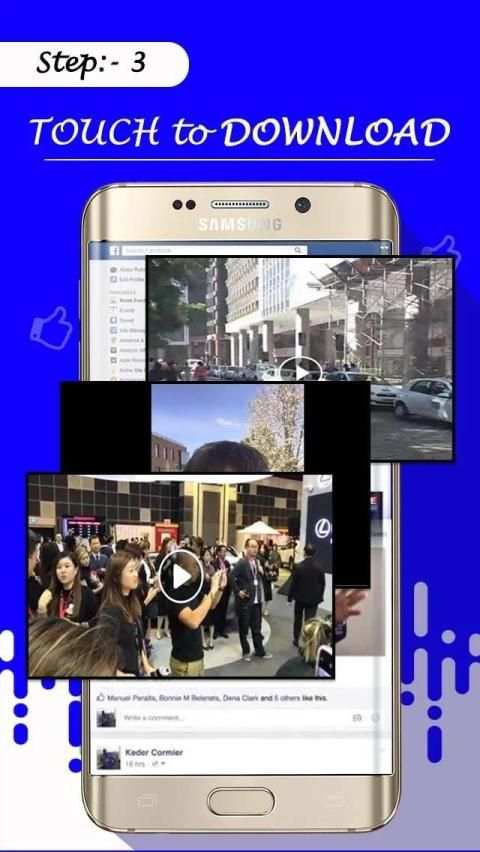Video Downloader from Facebook स्क्रीनशॉट 3