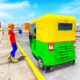 City Rikshaw Taxi 2019 : Tuk Tuk Driving Games