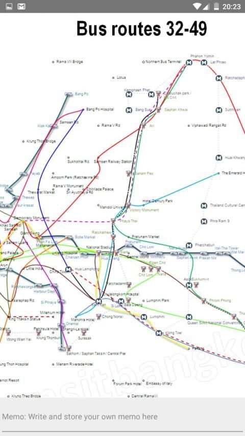 BANGKOK BUS MAP screenshot 5