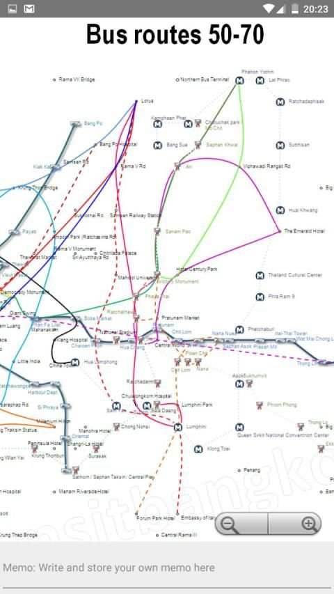 BANGKOK BUS MAP screenshot 4