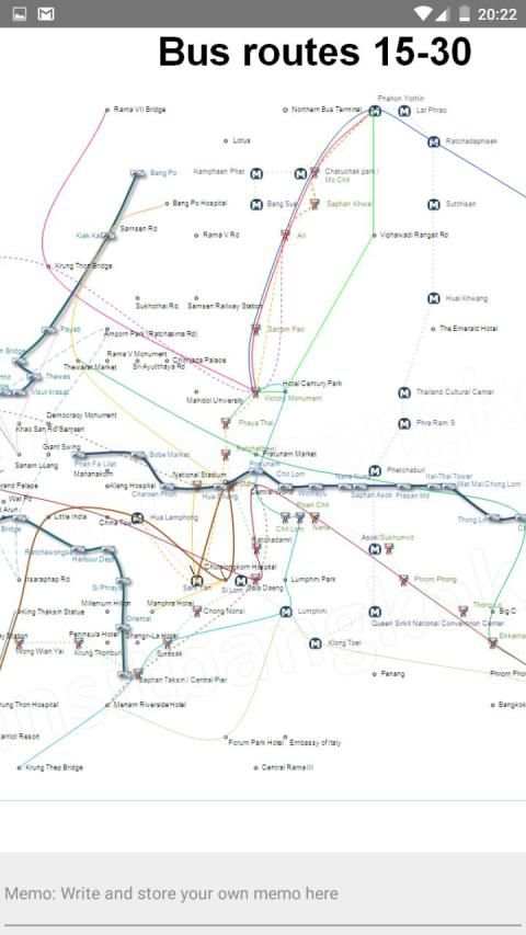 BANGKOK BUS MAP screenshot 6