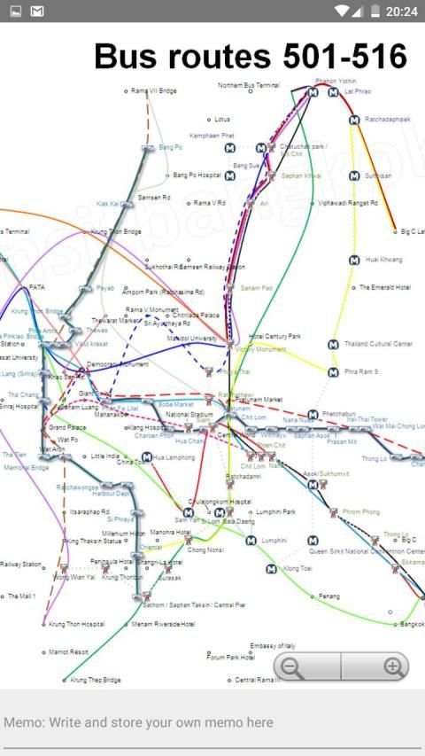 BANGKOK BUS MAP screenshot 2