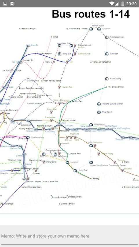 BANGKOK BUS MAP screenshot 7