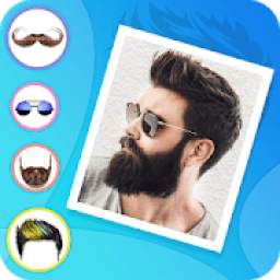 Smarty:Men Hairstyle Photo Editor & Beard,Mustache