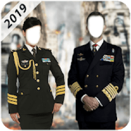 ikon Army Suit Photo Frame - Best All Army Suit Editor