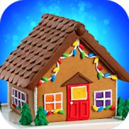 Gingerbread House Cake Maker - Kids Cooking Game