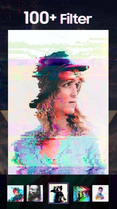 Glitch Photo Editor - Vhs Vintage, Retro Effects स्क्रीनशॉट 4