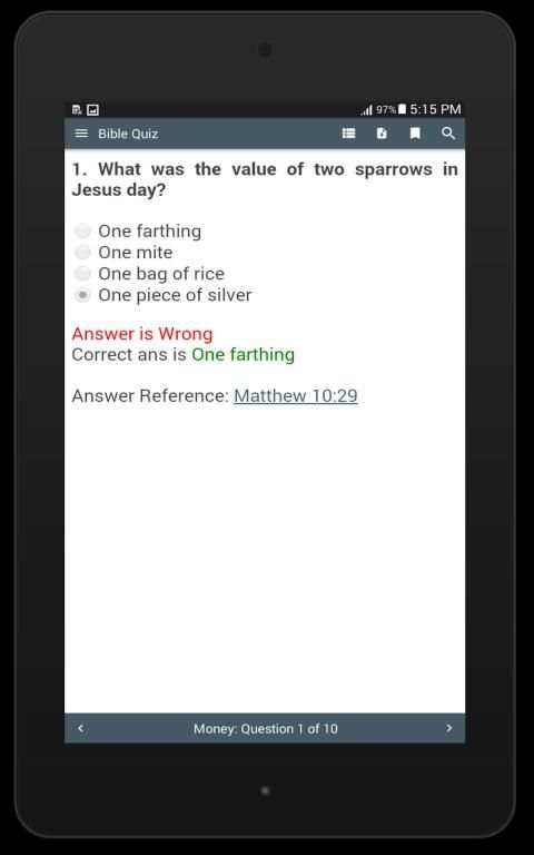 Bible Quiz - Endless screenshot 18