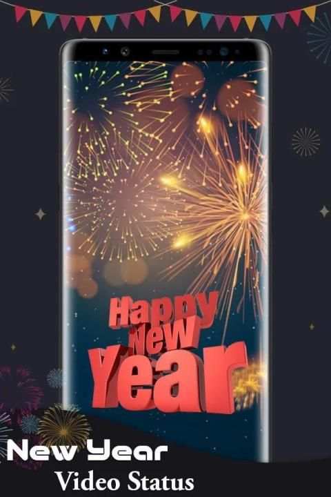 Happy New Year Video Song Status 2020 स्क्रीनशॉट 2
