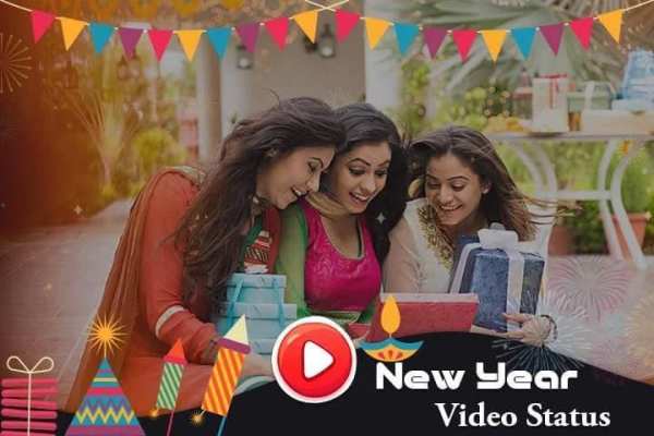 Happy New Year Video Song Status 2020 स्क्रीनशॉट 1