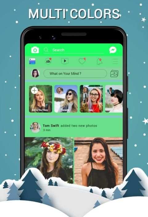 Multi Color For Facebook New Themes 2019 स्क्रीनशॉट 3