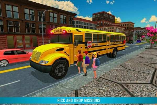 Virtual High School Bus Driver Simulator screenshot 12
