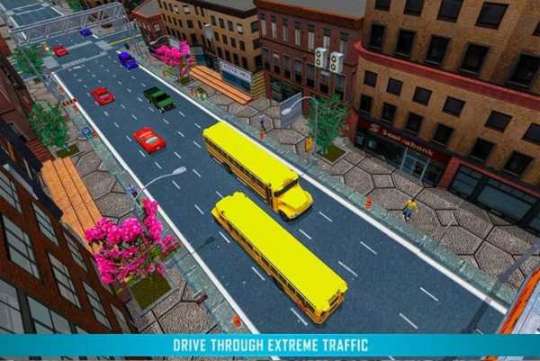 Virtual High School Bus Driver Simulator screenshot 10