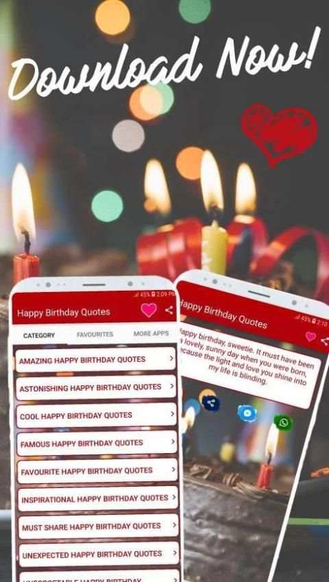 Best Happy Birthday Quotes Messages स्क्रीनशॉट 1