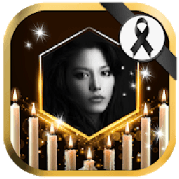 ikon RIP Condolence And Sympathies Photo Frame