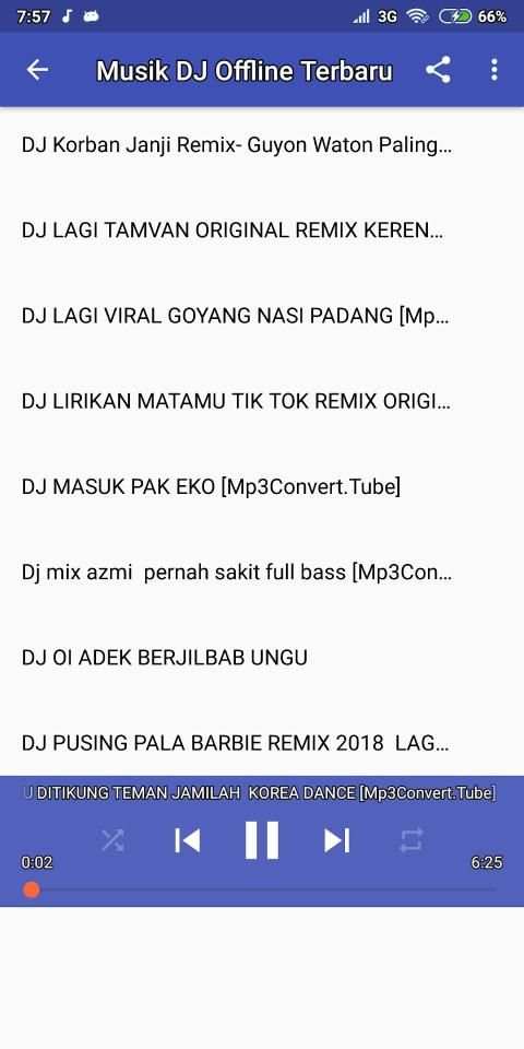 Musik DJ Offline Terbaru screenshot 2