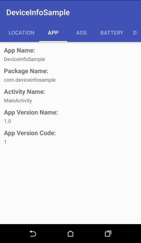 Device Info screenshot 3