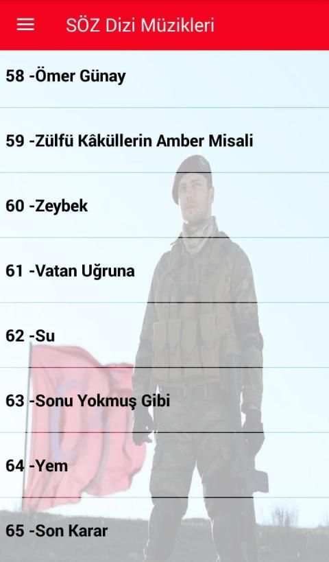 Söz Dizi Müzikleri ( İnternetsiz 65 Müzik ) screenshot 6