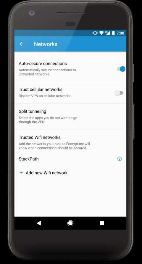 Encrypt.me - Super Simple VPN स्क्रीनशॉट 2