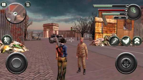 Zombie Hunter Assault Rope hero Gngaster Crime screenshot 4