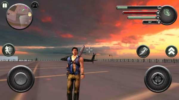 Zombie Hunter Assault Rope hero Gngaster Crime screenshot 1
