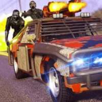 Zombie Road Killer Truck Driving Simulator Game logo
