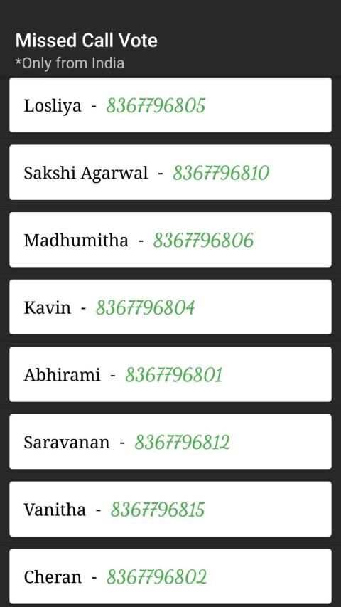 BB Vote App screenshot 3