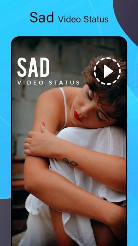 Sad Video Status Maker - Using Photo स्क्रीनशॉट 5